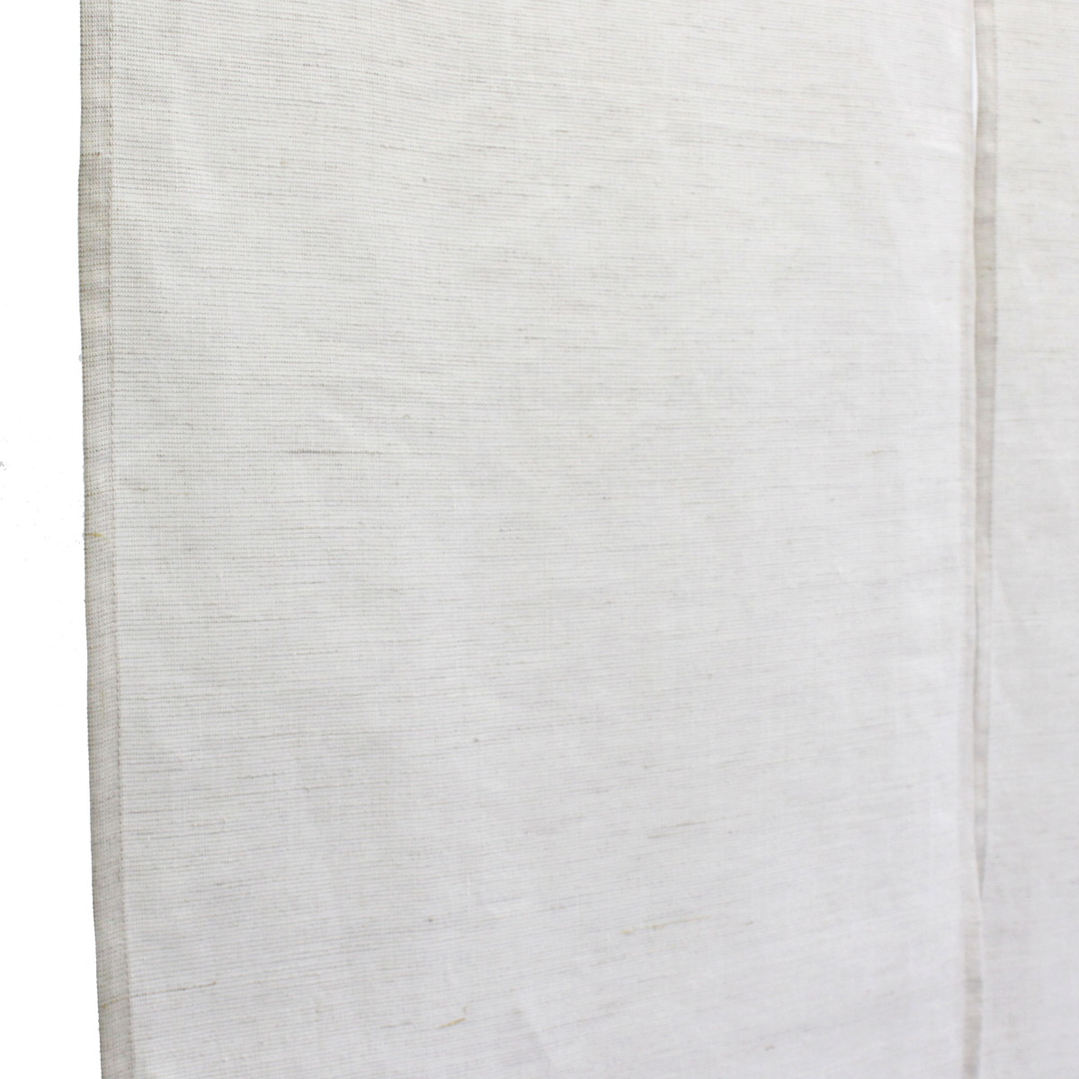 のれん 麻（伊平織） 無地 生成り W140xH120cm 4連 袋縫 | IONO